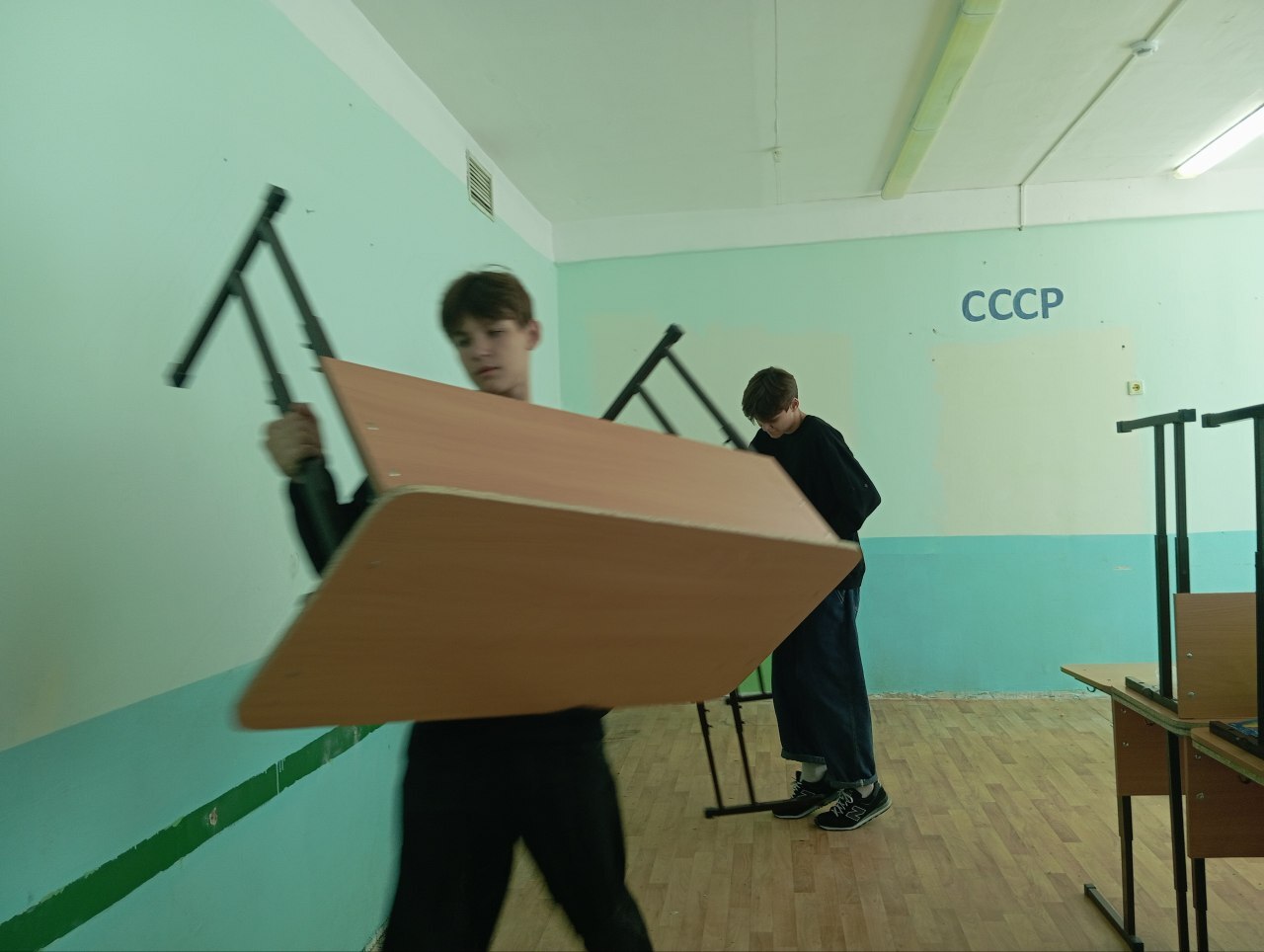Ещё один день из жизни трудового лагеря..