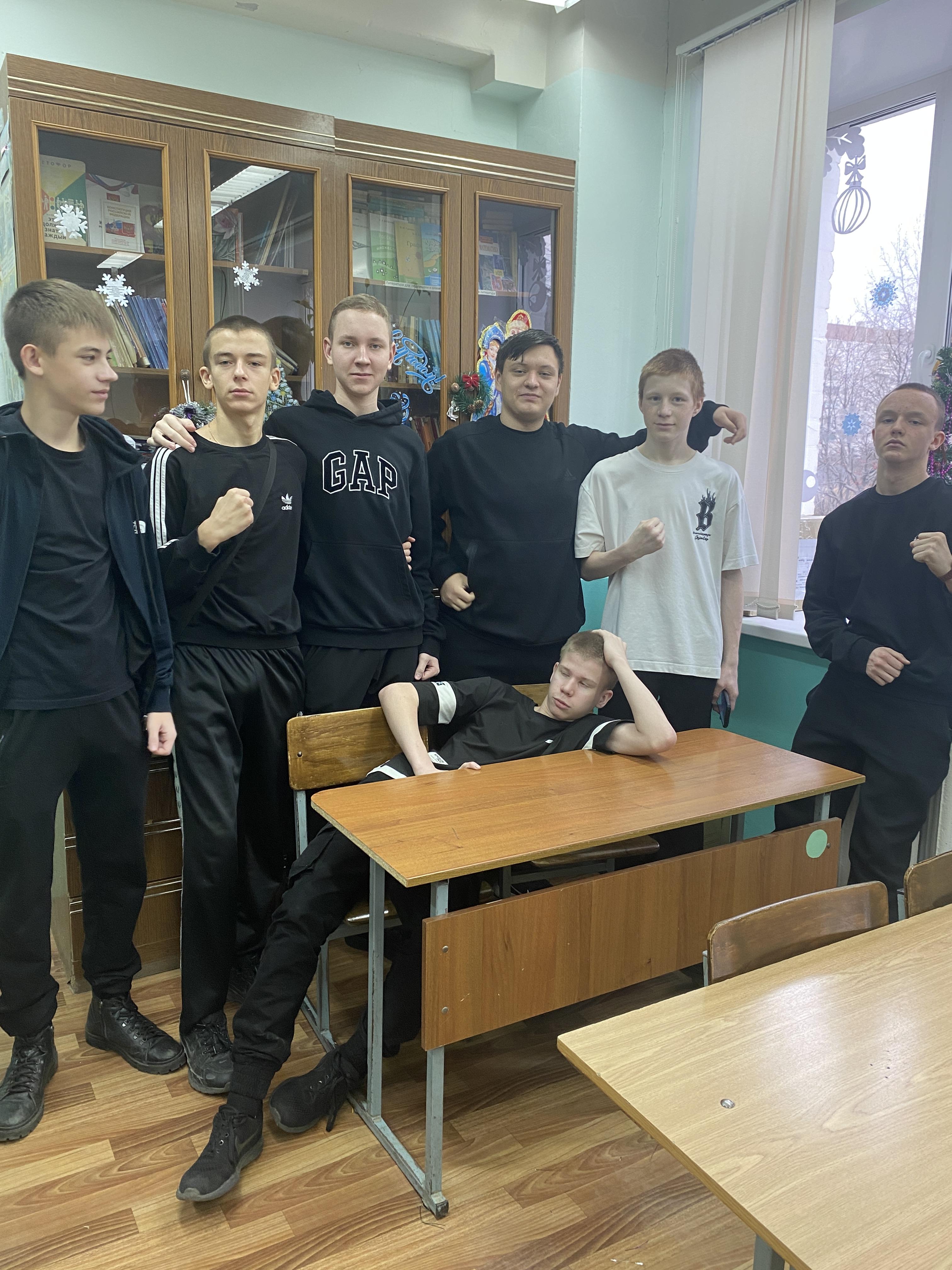 Активная суббота в 9 б классе..