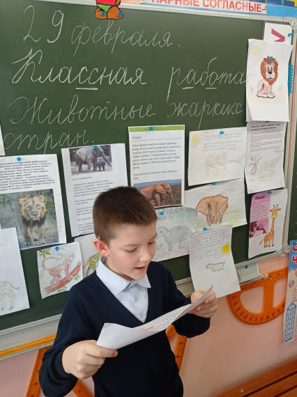"Животные жарких стран".