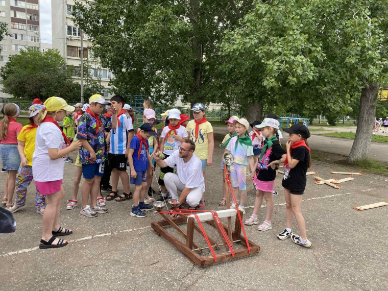 День шестой в лагере " Здоровячок".