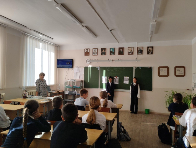 «Путь зерна» - тема внеурочного занятия "Разговоры о важном", который прошёл сегодня, 23 сентября..