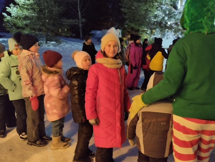 23 декабря, ученики 4в класса провели незабываемый день в Курлан-парке..