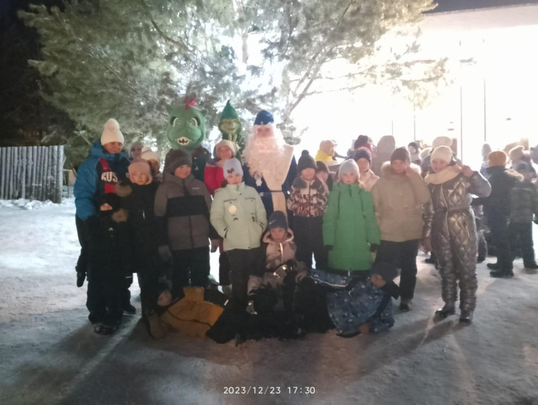 23 декабря, ученики 4в класса провели незабываемый день в Курлан-парке..